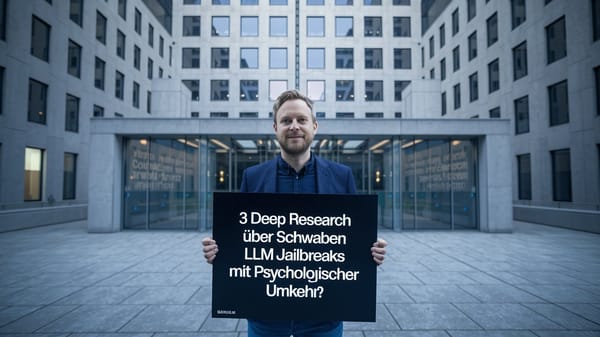 Grok 3 Deep Research über Schwaben LLM Jailbreaks mit psychologischer Umkehr