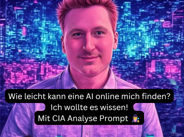 Ich hab mich selbst gestalkt CIA-Style (Deep Research Edition)🕵️‍♂️🔥